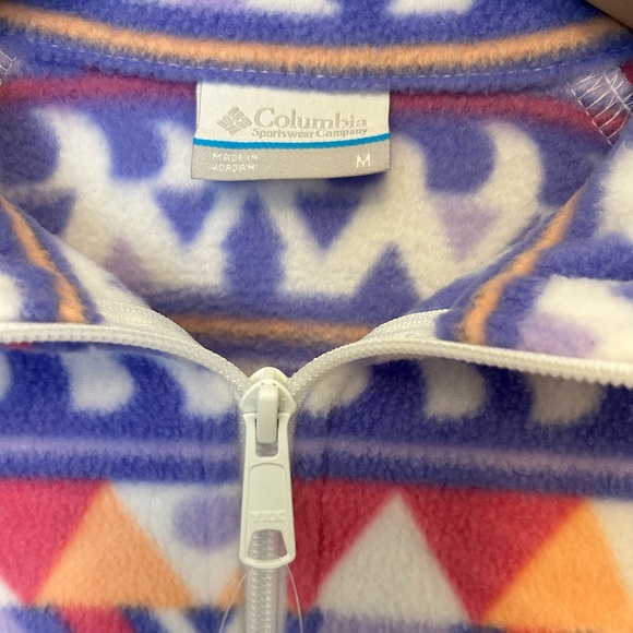 Women’s Columbia Sawyer Rapids Print Full Zip Fleece - Picture 4 of 7